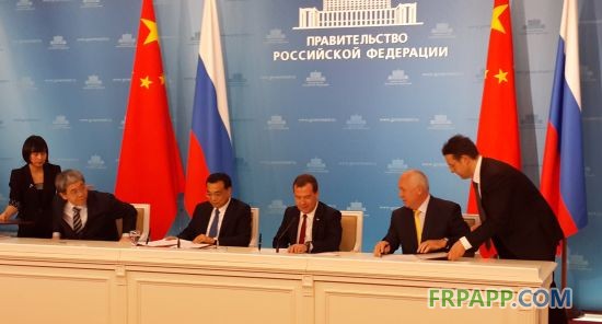 俄羅斯技術國家集團與中國航天科技集團公司簽署戰略合作協議。