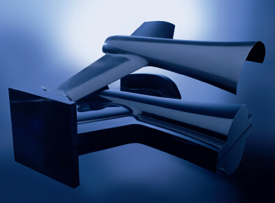圖為TenCate Advanced Composites 公司為CAMCOPTER® S-100 項目開發(fā)的工具和組件。